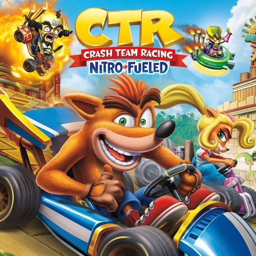 Crash Team Racing Nitro-Fueled | For PS4/PS5 Steelbook | ONi Fantasy Box