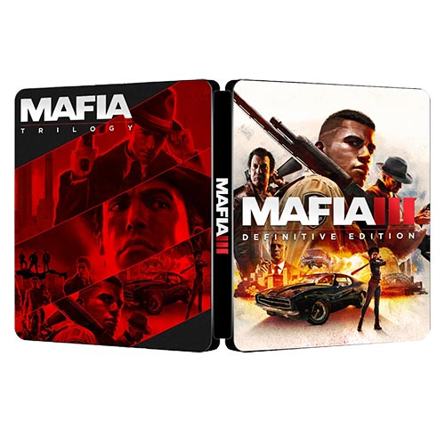 Mafia Trilogy Definitive Edition Bundle | For PS4/PS5 Steelbook | ONi Fantasy Box