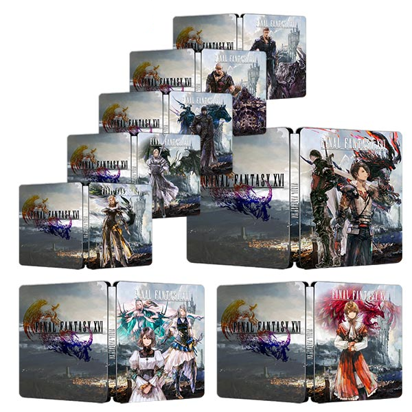 Final Fantasy XVI/16 Characters Collector's Edition Bundle | For PS4/PS5 Steelbook | ONi Fantasy Box