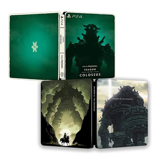 Shadow of The Colossus Only on Playstation Bundle | For PS4/PS5 Steelbook | ONi Fantasy Box