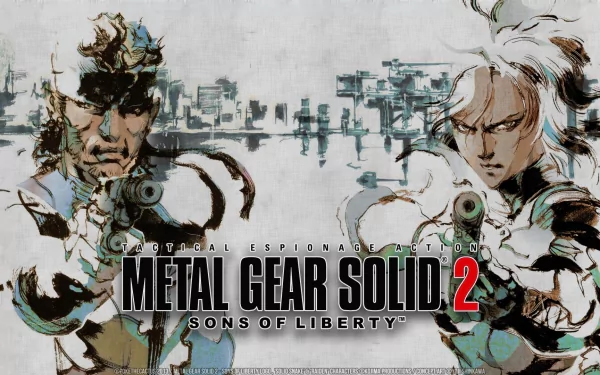 Metal Gear Solid 2 Sons of Liberty | For PS4/PS5 Steelbook | ONi Fantasy Box