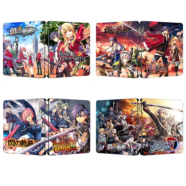 The Legend Of Heroes Trails Of Cold Steel Academy Bundle Falcom Edition | For PS4/PS5 Steelbook | ONi Fantasy Box