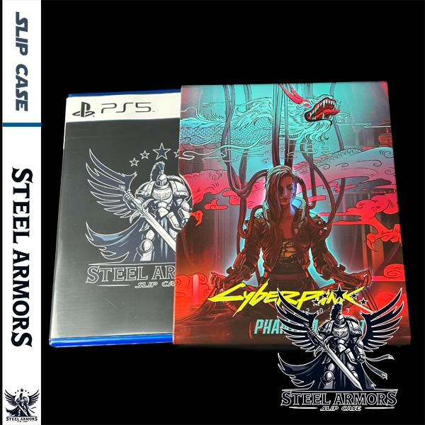 Cyberpunk 2077 | For PS4/PS5 Steel Slip Case | ONi Fantasy Box