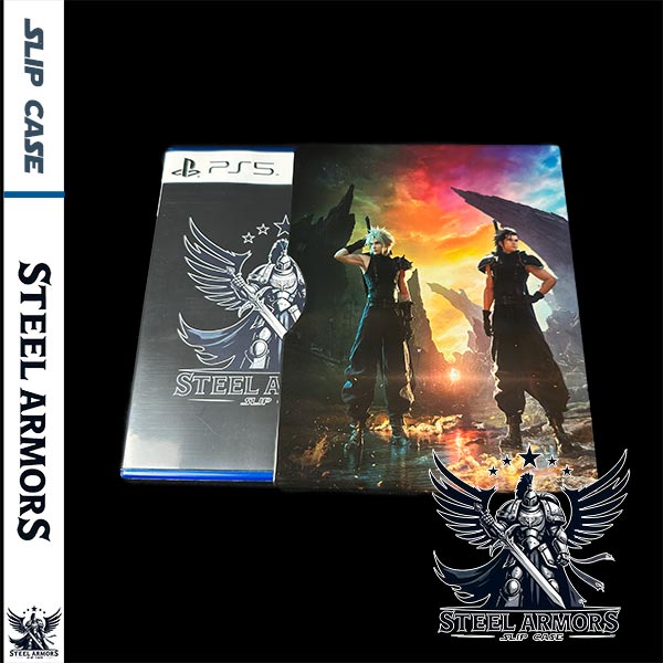 Final Fantasy VII Rebirth | For PS4/PS5 Steel Slip Case | ONi Fantasy Box