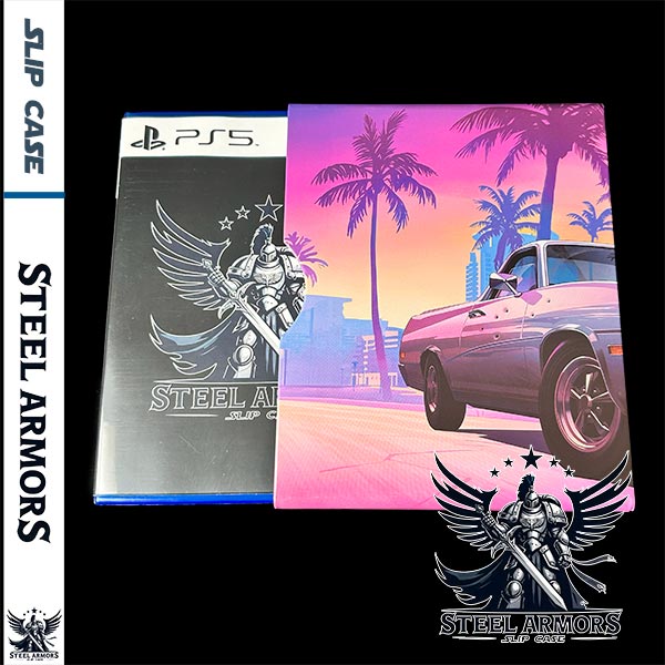 Grand Theft Auto VI | For PS4/PS5 Steel Slip Case | ONi Fantasy Box