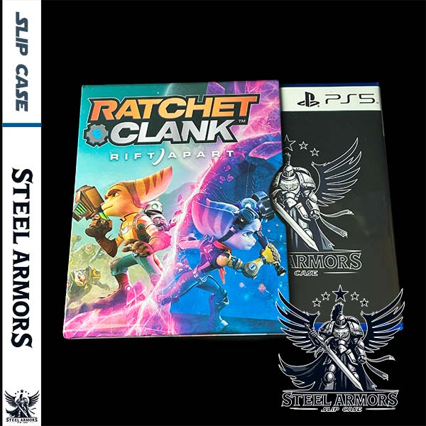 Ratchet & Clank Rift Apart | For PS4/PS5 Steel Slip Case | ONi Fantasy Box