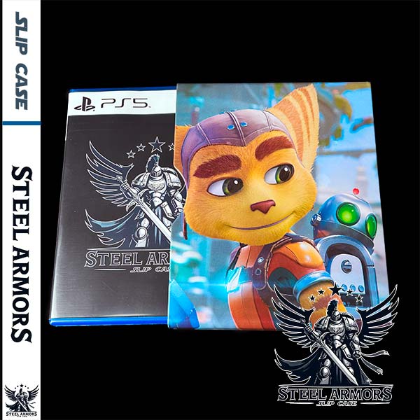 Ratchet & Clank Rift Apart | For PS4/PS5 Steel Slip Case | ONi Fantasy Box