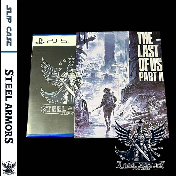 The Last of us Part II Remastered | For PS4/PS5 Steel Slip Case | ONi Fantasy Box