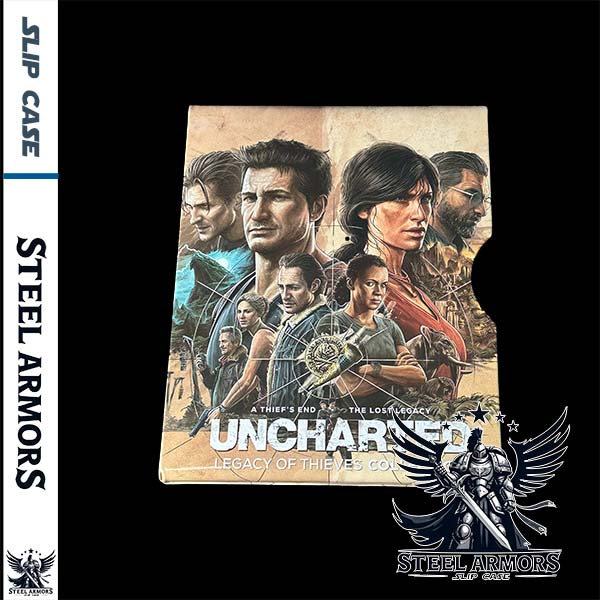 Uncharted Legacy of Thieves Collection | For PS4/PS5 Steel Slip Case | ONi Fantasy Box