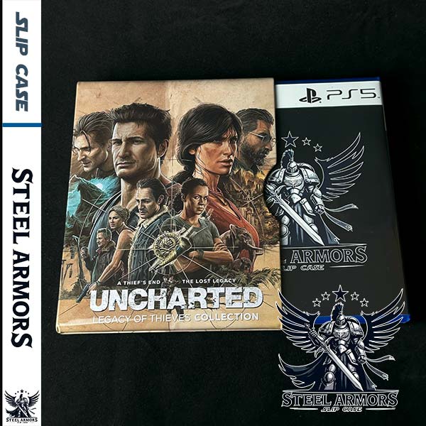 Uncharted Legacy of Thieves Collection | For PS4/PS5 Steel Slip Case | ONi Fantasy Box