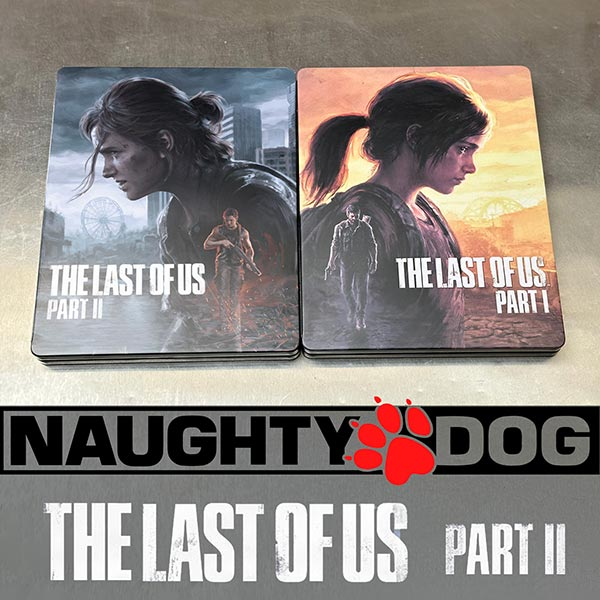 The Last Of Us Part I & II Remastered Classic Edition - Mint Rocket Limited Bundle Edition | For PS4/PS5 Steelbook | ONi Fantasy Box