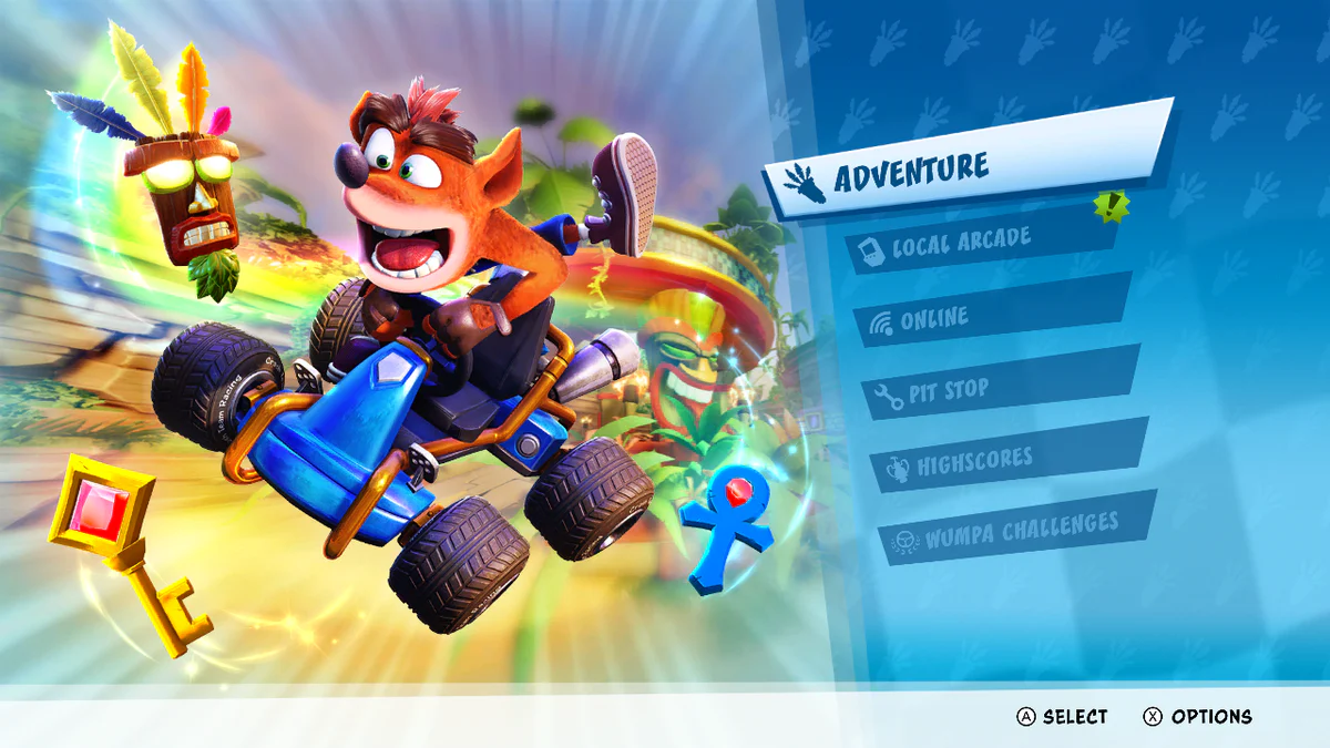 Crash Team Racing Nitro-Fueled | For PS4/PS5 Steelbook | ONi Fantasy Box