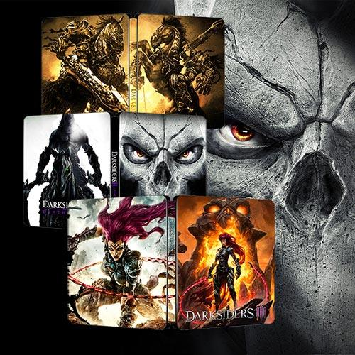 Darksiders Blades & Whip Trilogy Edition| For PS4/PS5 Steelbook | ONi Fantasy Box