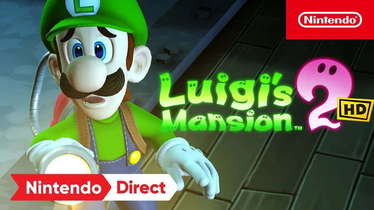 Luigi's Mansion 2 HD | For Nintendo Switch Steelbook | ONi Fantasy Box